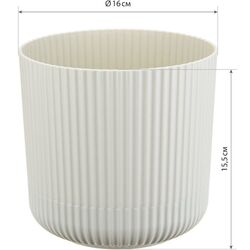 Ghiveci Idea М3181 Velvet (White) Thumb