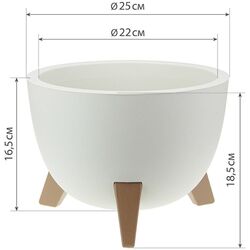 Ghiveci Idea М3186 Florian (White) Thumb