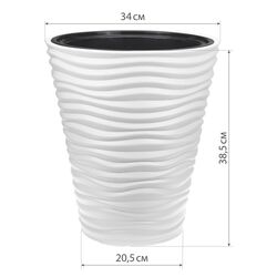 Кашпо Idea М3401 Дюна (White) Thumb