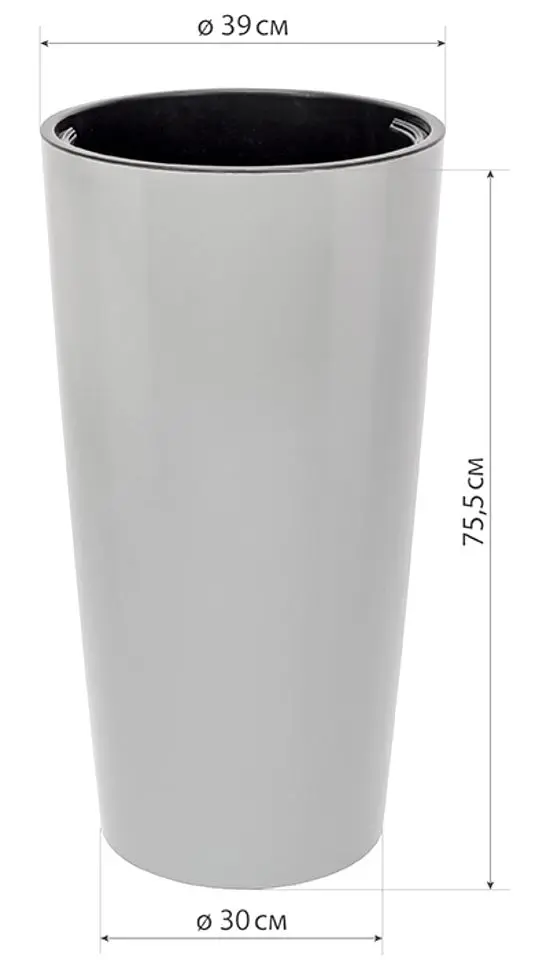 Ghiveci Idea Pilar М3088 (White) - 3