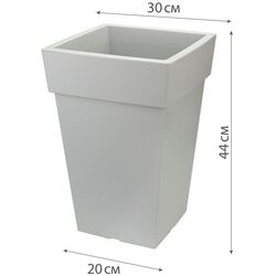 Ghiveci Idea Tubus 30cm М3179 (Grey) Thumb