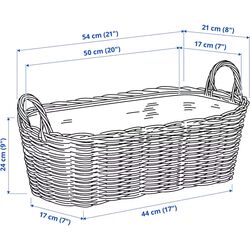 Ghiveci Ikea Flodbjork 54x21 (Gri-maro deschis) Thumb
