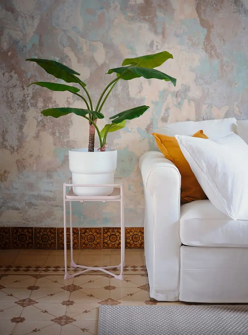 Горшок Ikea Forenlig для дома/улицы 24см (Белый)