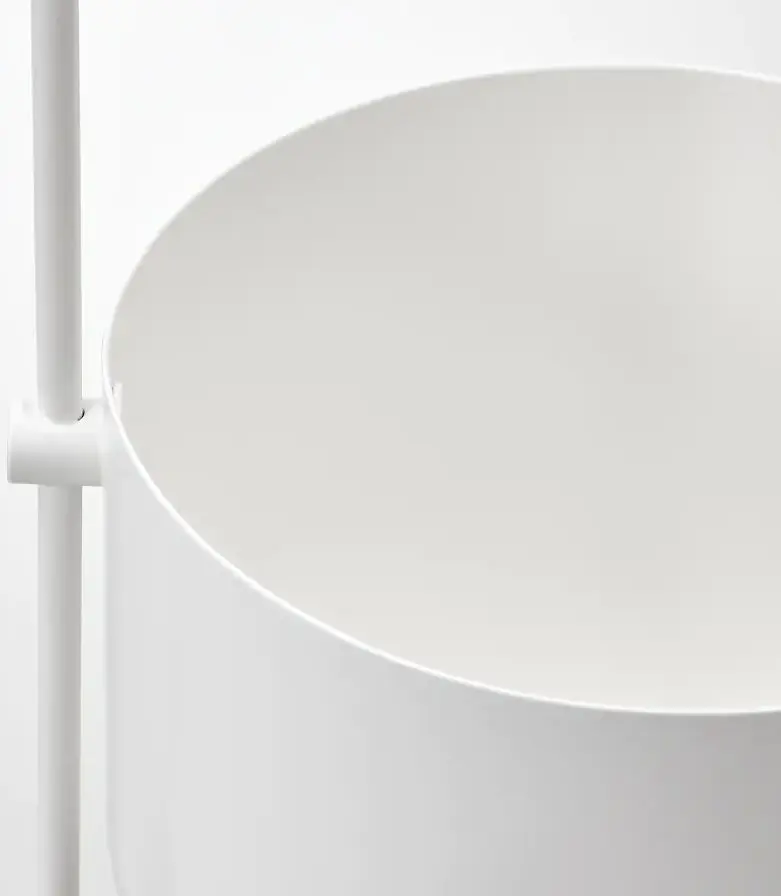 Ghiveci suspendat Ikea Chilistran interior/exterior 12 cm (Alb)