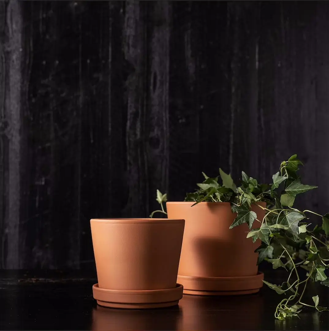 Горшок с поддоном Ikea Brunbar для улицы 15cm (Терракота) - 7