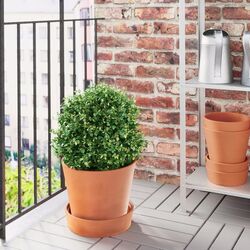 Горшок с поддоном Ikea Ingefara для улицы 24cm (Терракота) Thumb