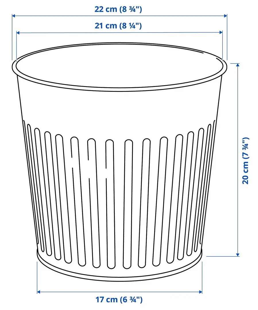 Ghiveci Ikea Citronmeliss 19cm (Antracit)
