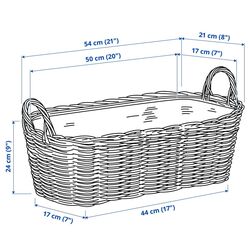 Jardiniera Ikea Flodbjork interior/exterior 54x21 (Gri-Maro Deschis) Thumb