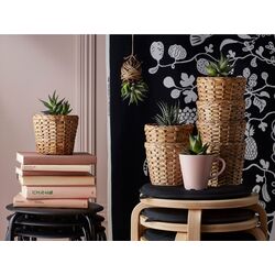 Кашпо Ikea Fridfull водный гиацинт 12cm (Естественный) Thumb