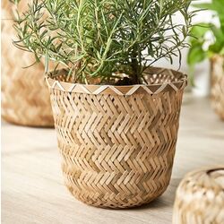 Кашпо Ikea Klynnon 15cm (Бамбук) Thumb