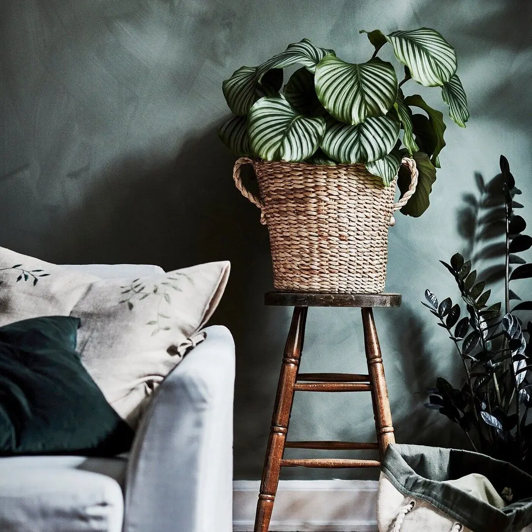 Ghiveci Ikea Tornbar lucrat manual 32cm (Fibra Bananier)