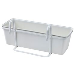 Ghiveci cu suport Ikea Rosenkal 48x18 (Alb)