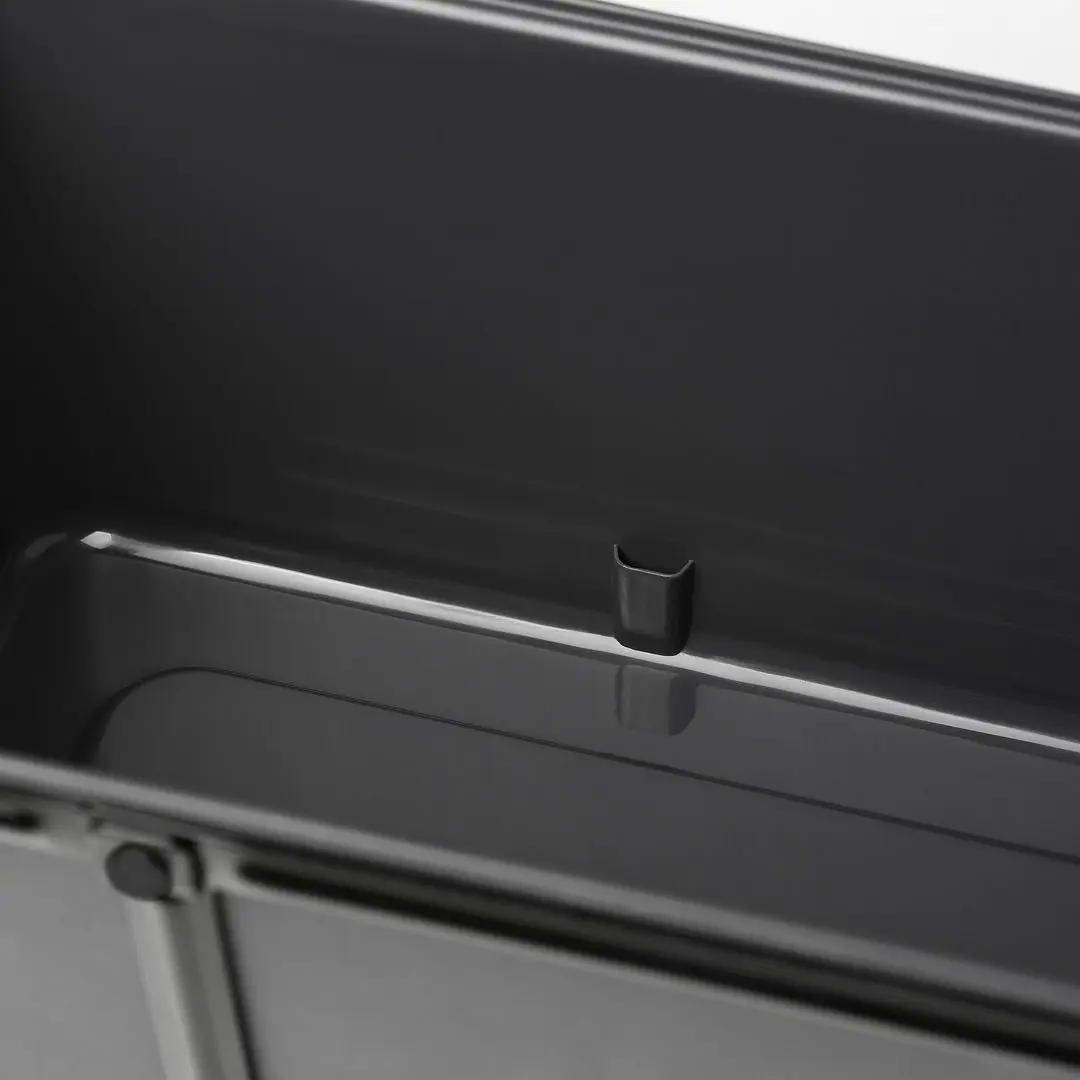 Ghiveci cu suport Ikea Rosenkal 48x18 (Gri Inchis/Negru) - 3