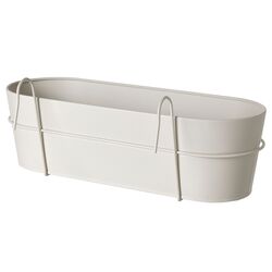 Ghiveci cu suport Ikea Vitlok 56x20 (Alb)