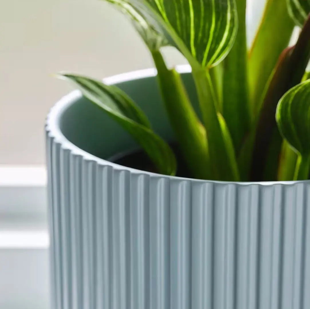 Набор цветочных горшков Ikea Daksjus (Синий) - 2