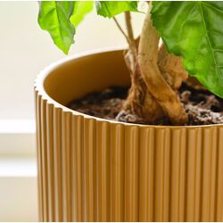 Набор цветочных горшков Ikea Daksjus (Желтый/Коричневый) Thumb