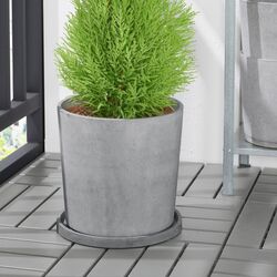 Поддон Ikea Boysenbar для дома/улицы 27 см (Серый) Thumb