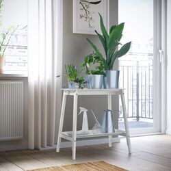 Etajera pentru flori Ikea Alpvide 63cm (Alb) Thumb