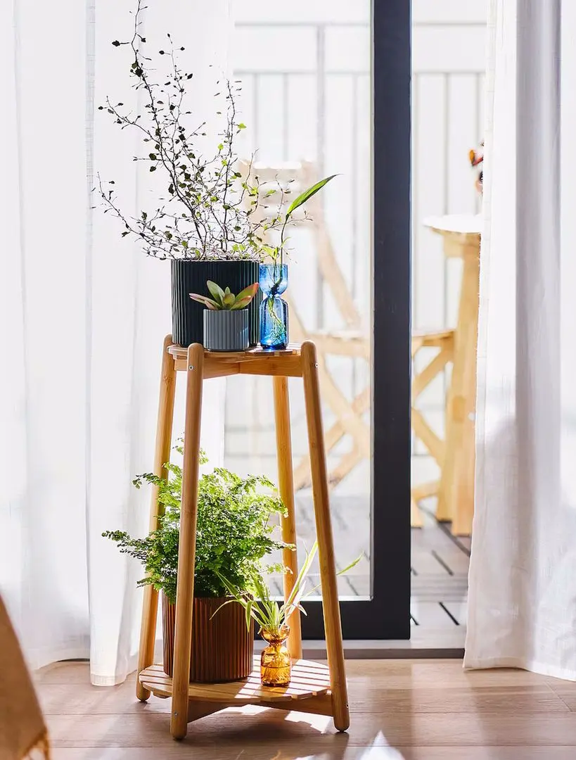 Подставка для цветов Ikea Daksjus 60cm (Бамбук)