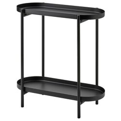 Etajera pentru flori Ikea Olivblad 56cm (Negru)