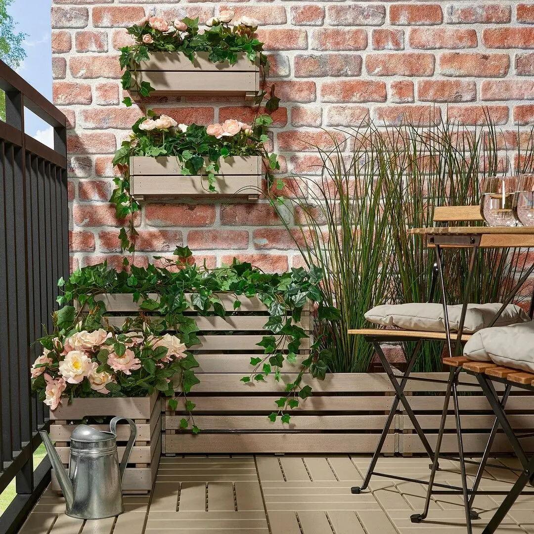 Jardiniera Ikea Stjarnanis 43x15 (Gri) - 5