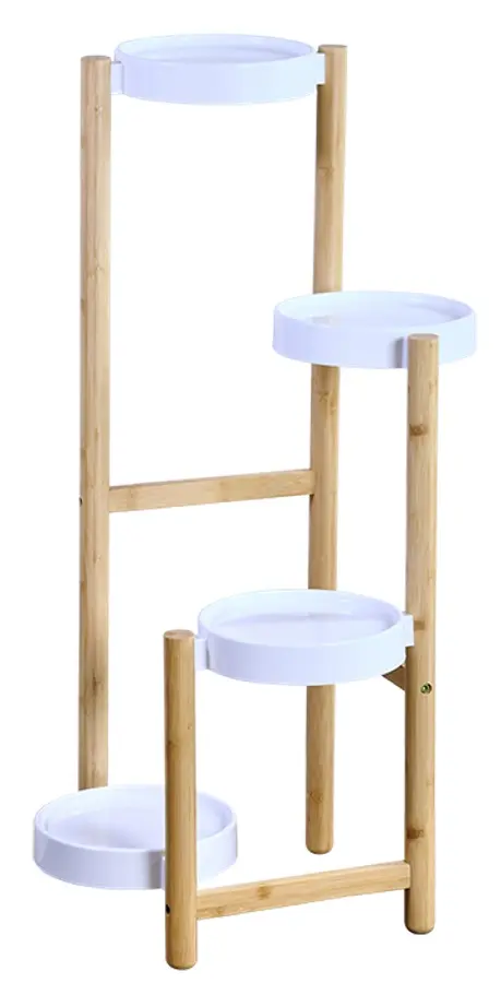 Suport pentru flori Kesper 17276 (Bamboo/White)