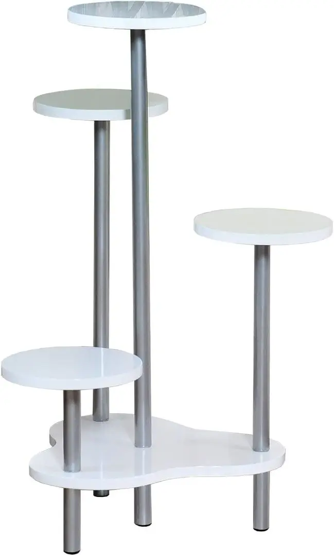 Подставка для цветов Kesper 17278 (White/Silver) - 3