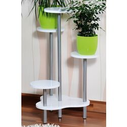 Подставка для цветов Kesper 17278 (White/Silver)