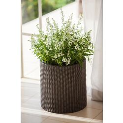 Ghiveci Keter Cylinder Planter S (Whiskey Brown) Thumb