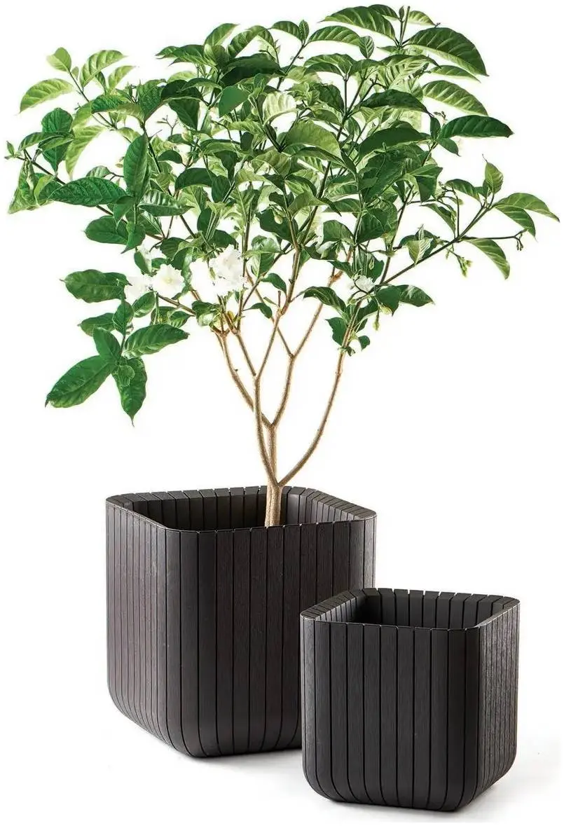 Горшок Keter Cube Planter M (Anthracite)