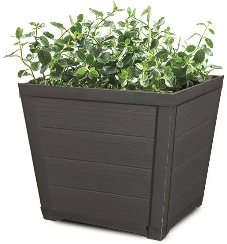 Ghiveci Keter Taper Square M (Brown)