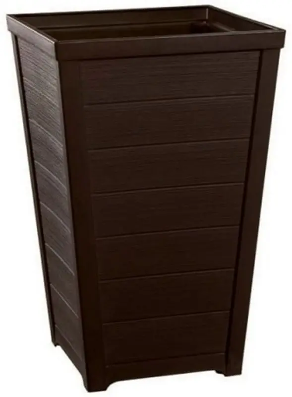 Ghiveci Keter Taper Square S (Brown)