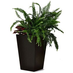 Ghiveci Keter Rattan Planter M 55.4L (Whiskey Brown) Thumb