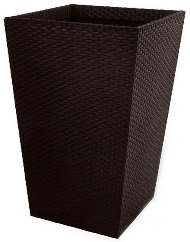 Кашпо Keter Rattan Planter S (Whiskey Brown)