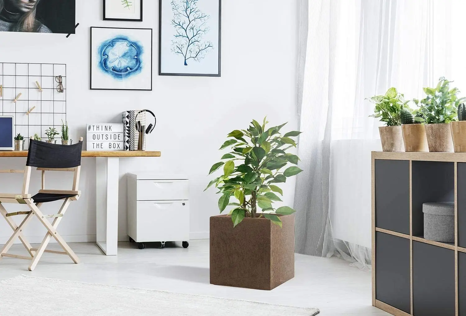 Ghiveci de flori Klarstein Solid Grow Rust 10034787 (Brown) - 3