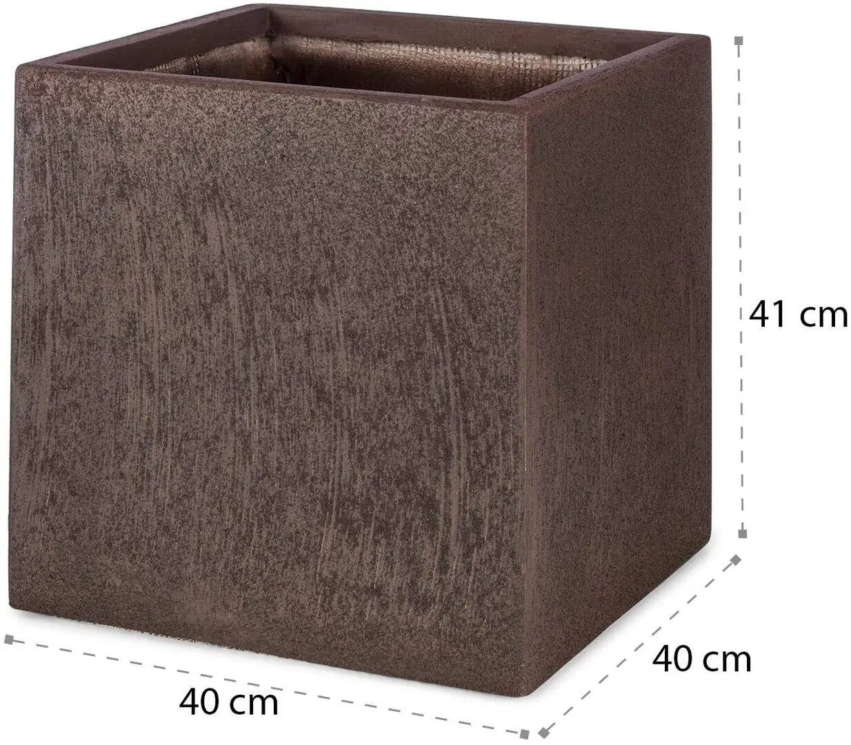 Ghiveci de flori Klarstein Solid Grow Rust 10034787 (Brown) - 4