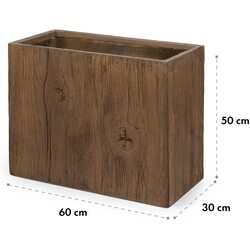 Jardiniera de flori Klarstein Timberflor 10032495 (Brown) Thumb