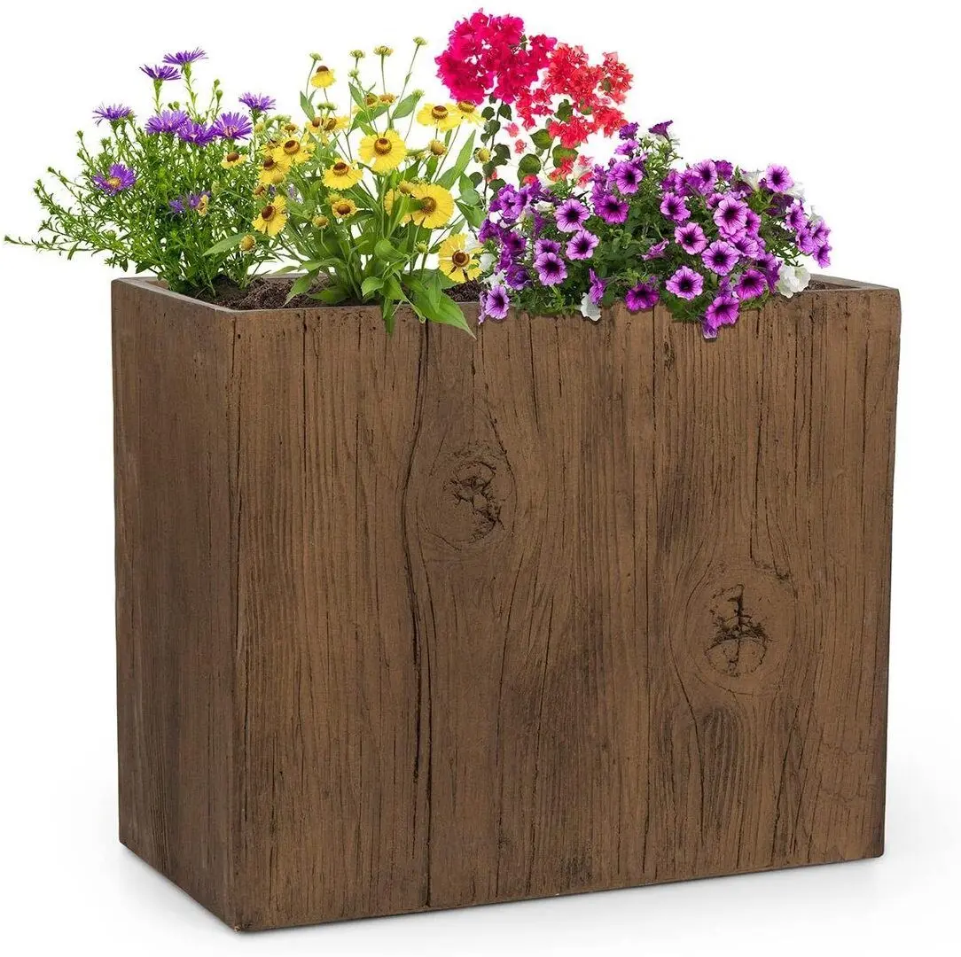 Jardiniera de flori Klarstein Timberflor 10032495 (Brown)