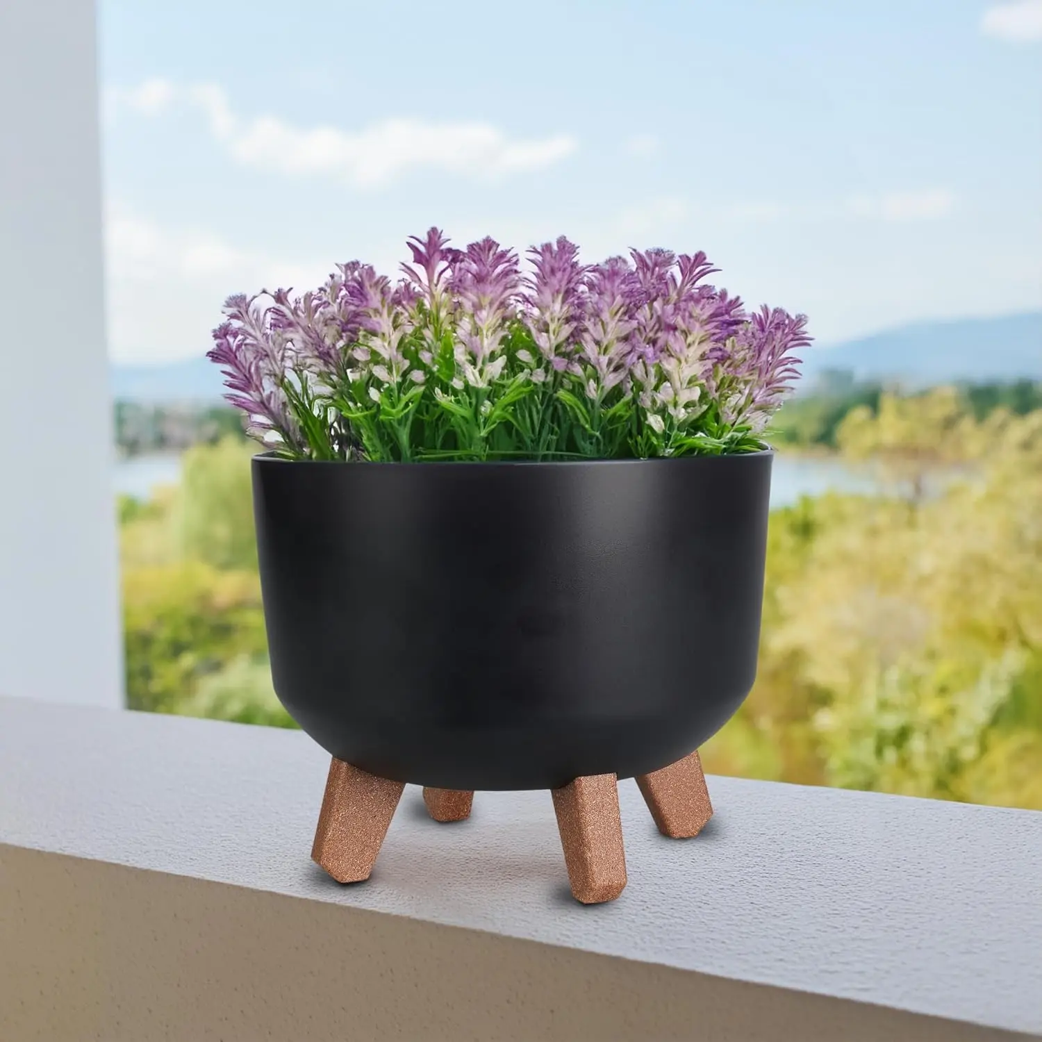 Ghiveci Koopman 57466 29x17cm (Black) - 5