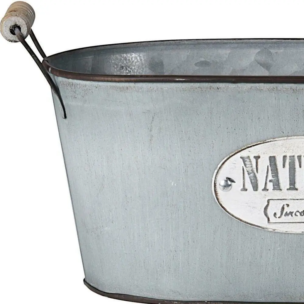 Кашпо Koopman Nature 39x19 (Grey) - 2