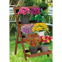 Etajera pentru flori Lifetime Garden 136509 (Brown) Thumb