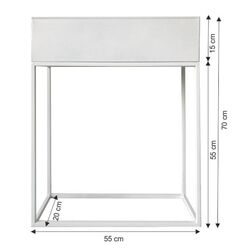 Suport de flori multifuncțional Mobhaus Indize Typ 3 WL4214 (White) Thumb