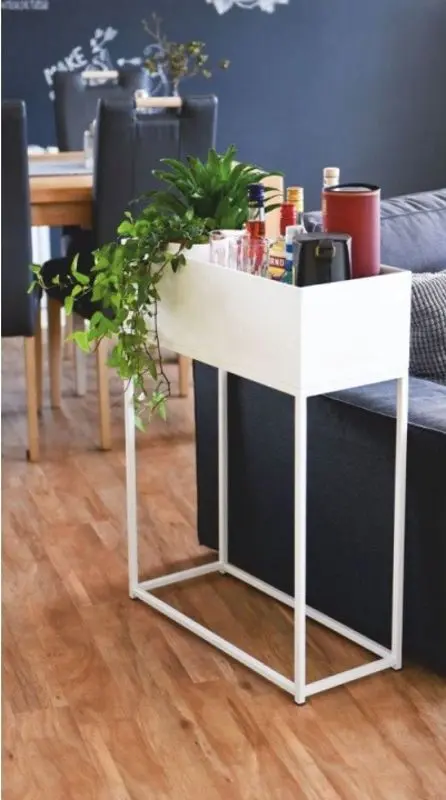 Suport de flori multifuncțional Mobhaus Indize Typ 3 WL4214 (White) - 4