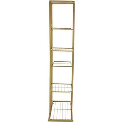 Etajera pentru flori Mobhaus Bamir Tip 3 (Gold) Thumb