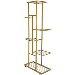 Etajera pentru flori Mobhaus Bamir Tip 3 (Gold) Thumb