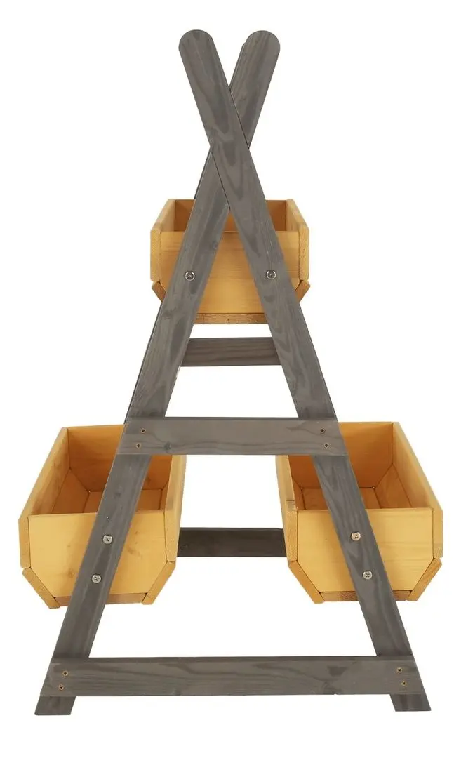 Стеллаж для цветов Mobhaus Beron (Natural/Gray) - 4