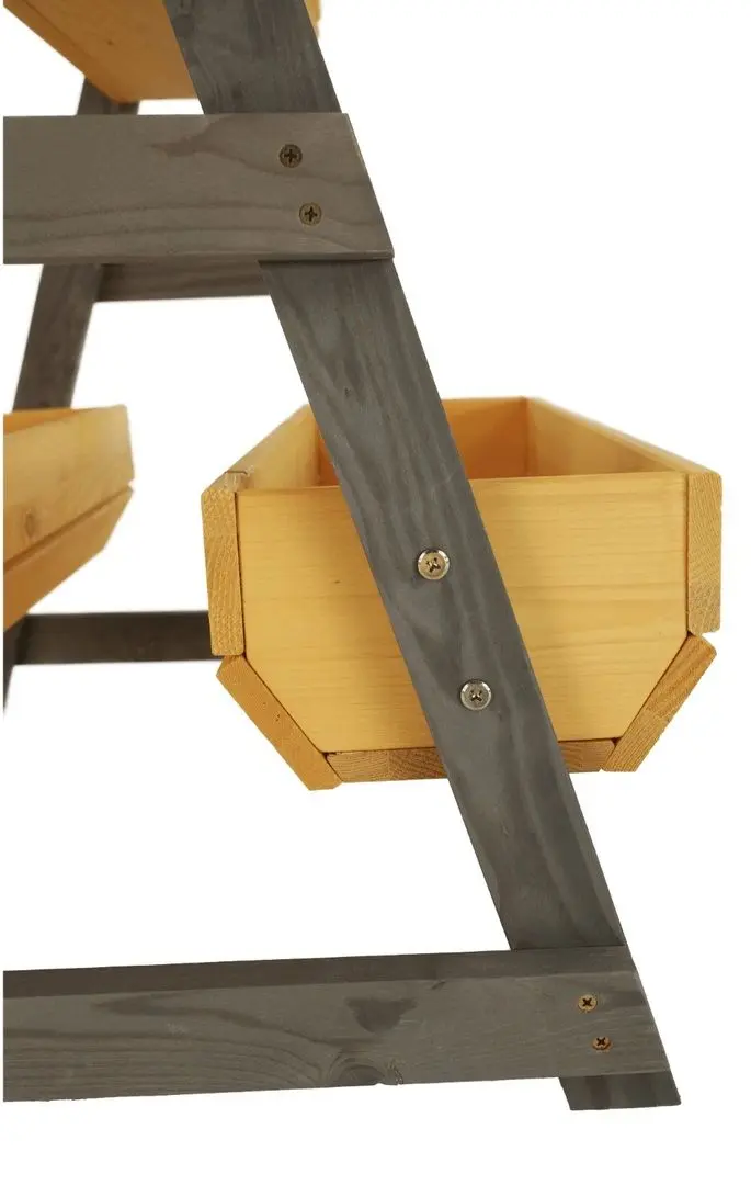 Стеллаж для цветов Mobhaus Beron (Natural/Gray) - 7