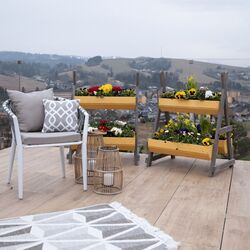 Стеллаж для цветов Mobhaus Beron (Natural/Gray) Thumb