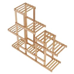 Etajera pentru flori Mobhaus Tusum (Natural) Thumb