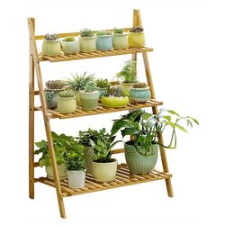 Etajera pentru flori Mobhaus Nepel Typ 1 (Bamboo) Thumb